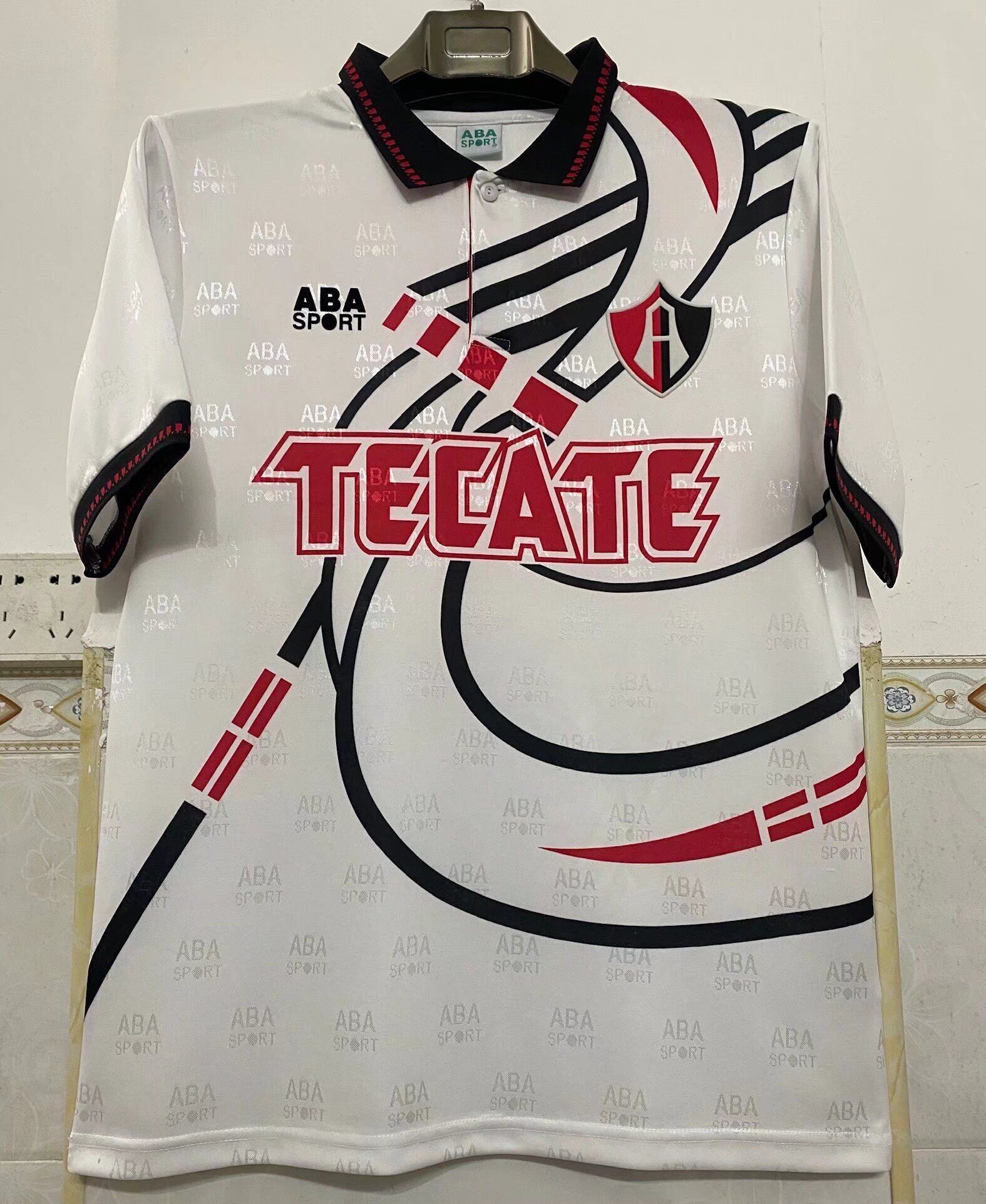 AAA Quality Atlas 94/95 Away White Soccer Jersey